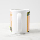 Fliegen nach Spanien Jumbo-Tasse (Rückseite)