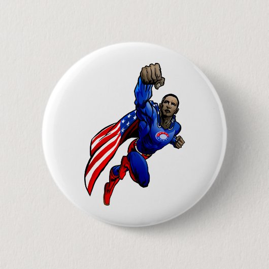 Fliegen Obama Button (Vorderseite)