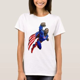 Fliegen Obama - Damen angepasst T-Shirt
