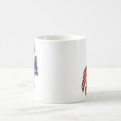 Fliegen Obama Kaffeetasse (Mittel)
