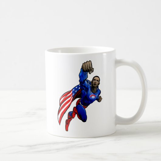 Fliegen Obama Kaffeetasse (Rechts)