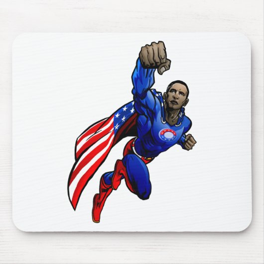 Fliegen Obama Mousepad (Vorne)