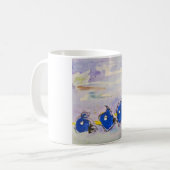 Fliegen Ost durch Ashley, Sandy u. Mary Kaffeetasse (Vorderseite Links)