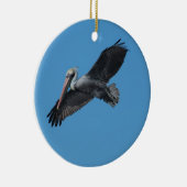 Fliegen-Pelikan-Verzierung Keramikornament (Rechts)