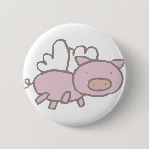 Fliegen Piggy Button