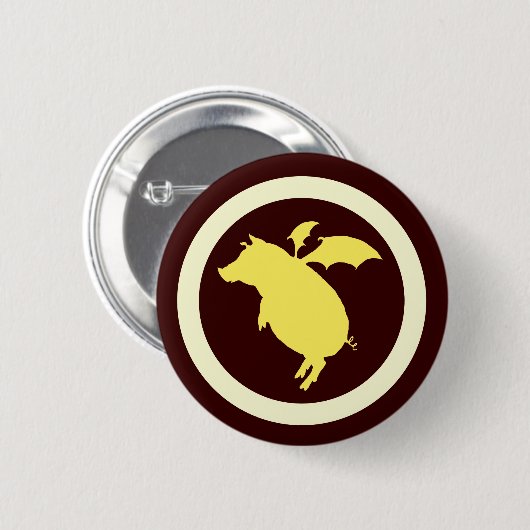 Fliegen piggy button (Vorne & Hinten)