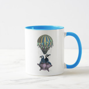 Fliegen-Pinguine 2 Tasse
