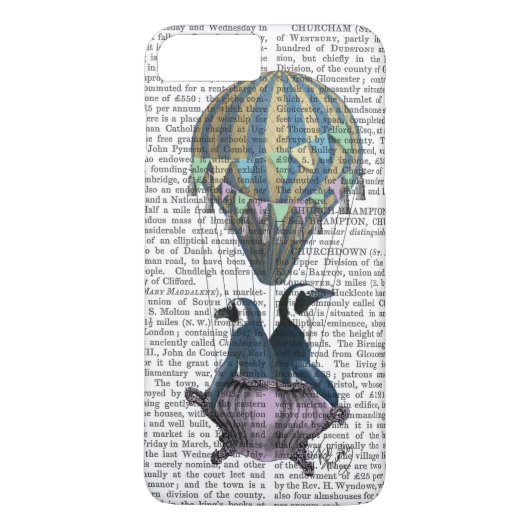 Fliegen-Pinguine Case-Mate iPhone Hülle (Rückseite)