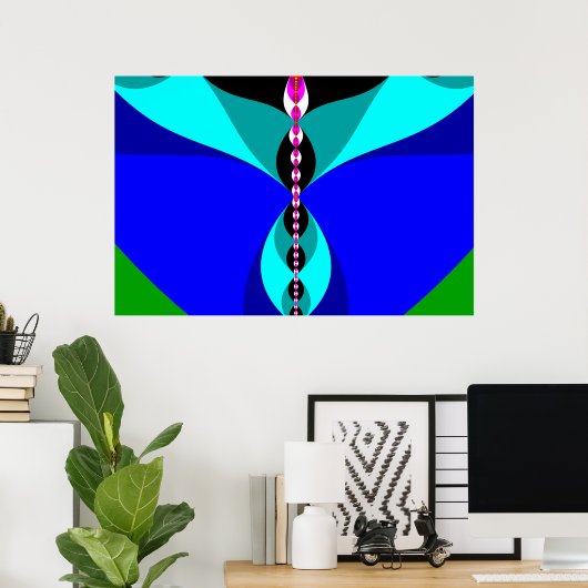 Fliegen Poster (Heimbüro)