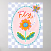 Fliegen Poster (Vorne)
