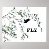 Fliegen Poster (Vorne)