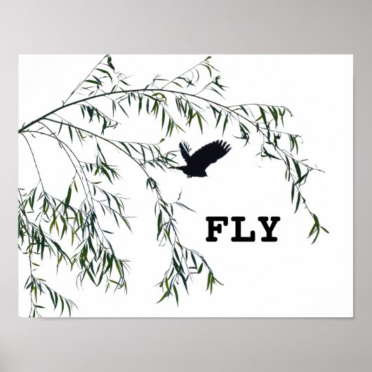 Fliegen Poster (Vorne)