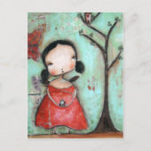 Fliegen Postkarte (Vorderseite)