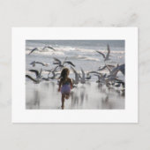 Fliegen Postkarte (Vorderseite)