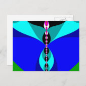 Fliegen Postkarte (Vorne/Hinten)