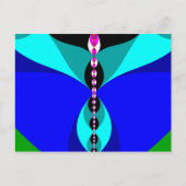 Fliegen Postkarte (Vorderseite)