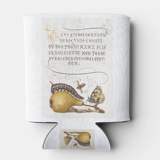 Fliegen, Raupe, Birne und Zentipede aus Mira Dosenkühler (Rückseite)