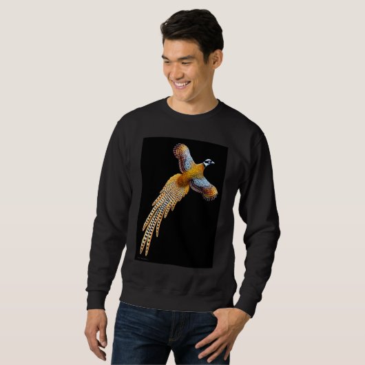 Fliegen-Reeves-Fasan-Sweatshirt Sweatshirt (Vorne ganz)