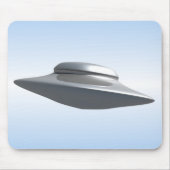 Fliegen saucer3 mousepad (Vorne)