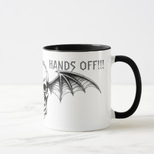 FLIEGEN-SCHÄDEL, HÄNDE WEG TASSE