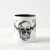 FLIEGEN-SCHÄDEL, HÄNDE WEG TASSE (Zentrum)