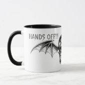 FLIEGEN-SCHÄDEL, HÄNDE WEG TASSE (Links)