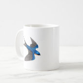 Fliegen-Scheunen-Schwalben-Tasse Kaffeetasse (Vorderseite Links)