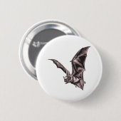 Fliegen-Schläger Button (Vorne & Hinten)