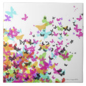 Fliegen-Schmetterlinge Fliese (Vorderseite)