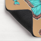 Fliegen-Schmetterlinge Mousepad (Ecke)