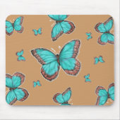Fliegen-Schmetterlinge Mousepad (Vorne)