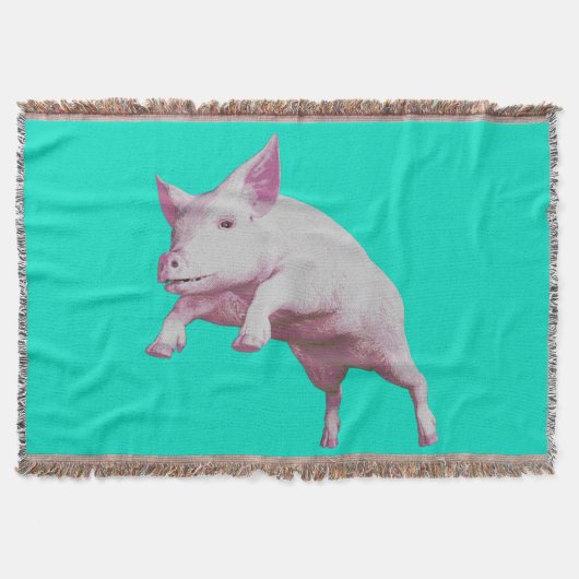 Fliegen-Schwein Decke (Vorderseite)