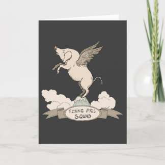 Fliegen-Schwein-Gruppe Karte