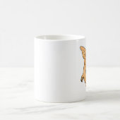 Fliegen-Schwein Kaffeetasse (Mittel)