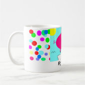 Fliegen-Schwein Kaffeetasse (Links)