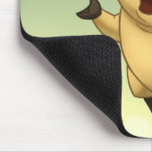 Fliegen-Schwein Mousepad (Ecke)