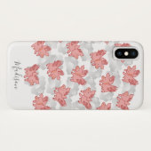 Fliegen-Schwein-Name-Telefon-Hüllen Case-Mate iPhone Hülle (Rückseite (Horizontal))