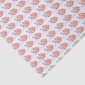 Fliegen-Schwein-Seidenpapier Seidenpapier (Ausschnitt)