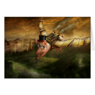Fliegen-Schwein - Steampunk - die Fliegenschweine