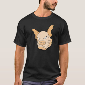 Fliegen-Schwein T-Shirt