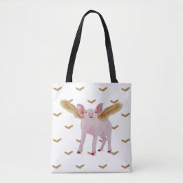 Fliegen-Schwein Tasche