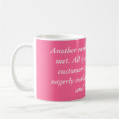 Fliegen-Schwein-Tasse Kaffeetasse (Links)