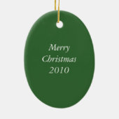 Fliegen-Schweine verzieren Baum-Verzierung Keramik Ornament (Hinten)