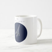 Fliegen Sie das Concorde Travel Poster Kaffeetasse (VorderseiteRechts)
