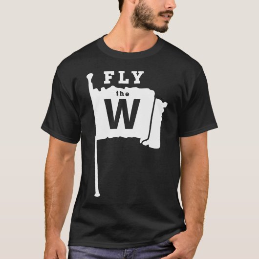 Fliegen Sie den WM-T - Shirt in Chicago Baseball (Vorderseite)