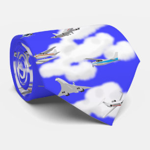 Fliegen Sie die freundliche Himmel-Krawatte Krawatte