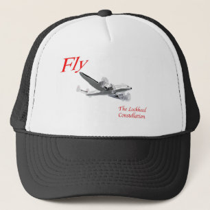 Fliegen Sie die Lockheed Constellation Truckerkappe