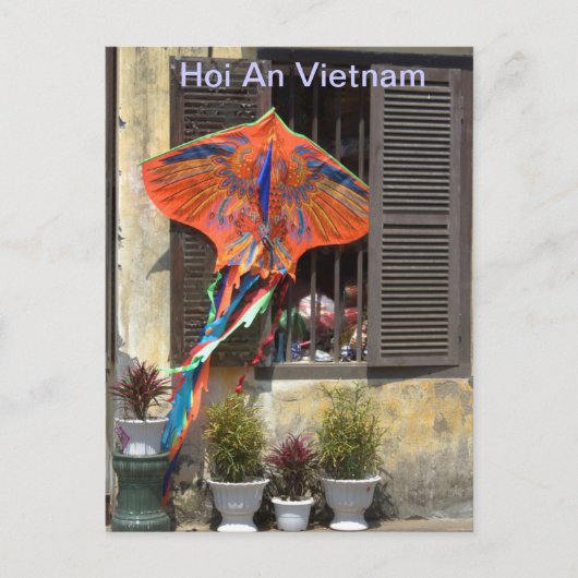 Fliegen Sie einen Drachen Postkarte (Vorderseite)