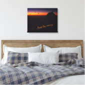 Fliegen Sie einfach weg Leinwanddruck (Insitu (Schlafzimmer))