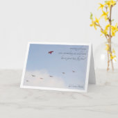 Fliegen Sie freien Haiku (oder schreiben Sie Ihr Karte (Gelbe Blume)